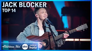 Jack Blocker Sweet amp Sensitive Cover Of quotFeeling Whitneyquot by Post Malone  American Idol 2024 [upl. by Aronel561]