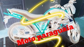 Moto STAR R1 200cc  reformei inteira [upl. by Anem]