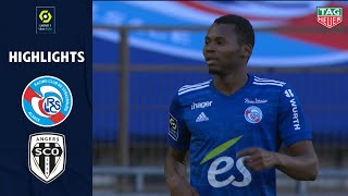 RC STRASBOURG ALSACE  ANGERS SCO 0  0  Highlights  RCSA  SCO  20202021 [upl. by Blossom]