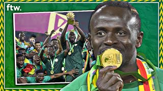 SADIO MANE BEATS SALAH IN AFCON FINAL FTW [upl. by Esirtal200]