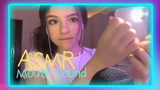 ASMR Visual triggers MOUTH SOUND Tickle Tickle asmr [upl. by Nimaj]