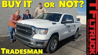 2019 Ram 1500 V6 Tradesman  Unfiltered Real World Buddy Review [upl. by Eiboh]