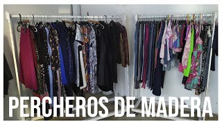 Como hacer un PERCHERO PARA ROPA de madera [upl. by Navada]