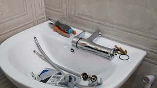 StepbyStep Guide Installing a Basin Mixer for Modern and Functional Bathroom Upgrade [upl. by Einahpit]