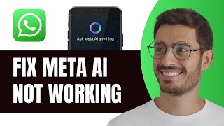 How To Fix Whatsapp Meta Ai Not Working On Iphone [upl. by Harol635]