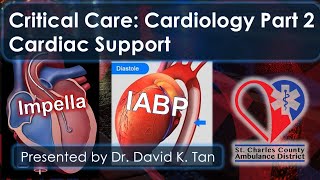 Cardiology for Critical Care Part 2  Cardiac Support [upl. by Narine580]