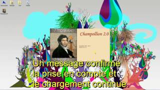 Champollion 2 0 FR Tutoriel N°1 Installer et démarrer [upl. by Enneite]