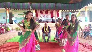 Badilo koluvai Dance performance by 8th girls ZPHS PULMADDI VIKARABAD TS [upl. by Llerehs]