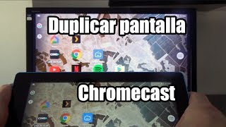 Cómo ver la pantalla de Android en la tv con Chromecast [upl. by Raseta]