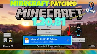 Finaly Minecraft Patched 12081 Released  Only Some Shaders Working ⁉️  🔥🔥 [upl. by Ettigirb]