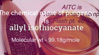 Allyl Isothiocyanate Determinationpungency Test in Mustard Oil Most highly accurate method [upl. by Aneele]