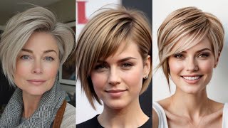 one side beautiful hair cut ideas for women [upl. by Mahalia733]