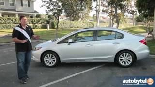 2012 Honda Civic Test Drive amp Car Review [upl. by Eirffej]