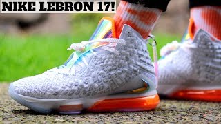 Worth Buying NIKE LEBRON 17 FUTURE AIR Review amp On Feet [upl. by Atteuqaj473]