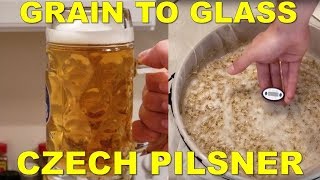 Brewing a Czech Bohemian Pilsner  Grain to Glass  Classic Styles [upl. by Suiratnauq]