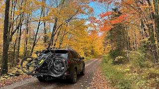 Stunning Fall Color Ride  Jackpot Trail on Minnesotas North Shore [upl. by Yelhsa]