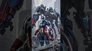 AVENGER X TRANSFORMER aiart aifusion avengers marvel midjourney midjourneyai shorts youtube [upl. by Zingg]