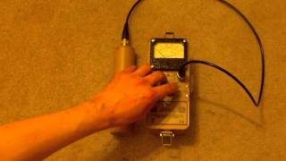 Review Ludlum Model 12 Rate Meter  442 Scintillation Probe [upl. by Pruchno]