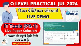 IT Tools PR1  रियल प्रैक्टिकल प्लेटफार्म LIVE DEMO  Full Paper Solution  GyanXp [upl. by Onairotciv876]