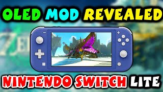 Nintendo Switch Lite Gets a Breathtaking Upgrade OLED Mod Revealed [upl. by Shena]