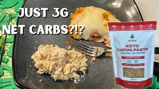 A Legit Keto Pasta Aviate Lupini Rotini Review [upl. by Ahseinat]