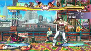 SFxT  Kazuya Simple Combos amp Infinite [upl. by Oeniri96]