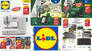 ARRIVAGE LIDL PROMOTIONS PARKSIDE amp SILVERCREST  25 AU 29 AVRIL 2024 [upl. by Cornish]