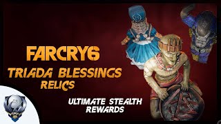 Triada Blessing the Relic Quest in Far Cry 6 Stealth Rewards and Oluso the Black Panther Amigo [upl. by Akemej]