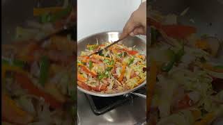 Schezwan Fried Rice AnamikaDikshaKtastyshortvideo [upl. by Leuams]