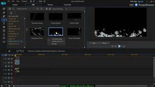Lecture 17  Particle effect in PowerDirector [upl. by Notnad709]