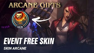 Event Free Skin Arcane Jinx Vi  Wild Rift [upl. by Lucina]