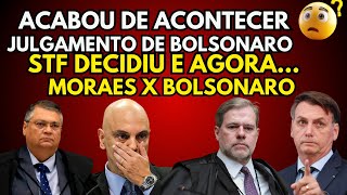 ACABOU DE ACONTECER STF JULGA BOLSONARO MORAES ESTÁ FELIZ A BOMBA QUE EXPLODIU AGORA A TARDE [upl. by Aerdno]