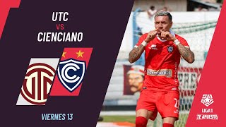 DEBUT DE CUEVA GOL DE GARCÉS Y VICTORIA DE CIENCIANO  UTC 12 CIENCIANO Liga1TeApuesto2024 [upl. by Loella]