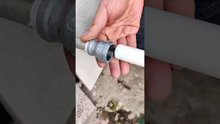 Connecting PVC water pipes process  Good tools and machinery improve work efficiency [upl. by Yt597]