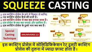 Squeeze Casting Process [upl. by Bedelia]