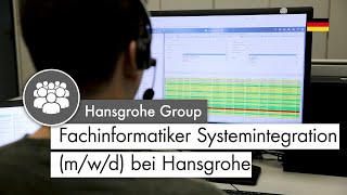 Fachinformatiker Systemintegration mwd bei Hansgrohe  Das sagen unsere Auszubildenden [upl. by Puna]