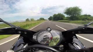 Yamaha R1 Top Speed Run at the Autobahn Germany [upl. by Calabresi]