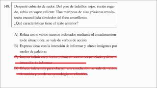 13 EXAMEN MUESTRA CENEVAL Español Gramática y literatura [upl. by Keese164]