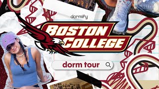 Boston College Dorm Tour [upl. by Marline474]