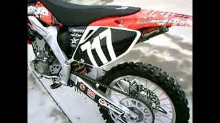 My 2005 Crf250r FMF Exhaust Walkaround [upl. by Perni55]