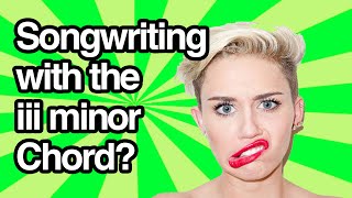 How to Write Songs with iii minor chord From Marvin Gaye to Miley Cyrus [upl. by Wendt]