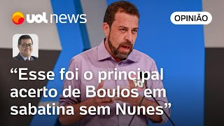 Eleições Autocrítica de Boulos sobre a esquerda foi o maior acerto em debate sem Nunes diz Tales [upl. by Helmut]