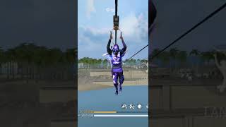 Zipline video freefire howtohandle1vs4situationinfreefire totalgaming funny free skgamer7 ff [upl. by Annaeed]