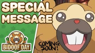 🚨 Bidoof Day announcement 🚨 [upl. by Bayly]