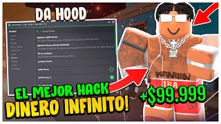 EL MEJOR H4CKSCRIPT DE DA HOOD  DINERO INFINITO AUTOFARM VOLAR AIMBOT Y MÁS  ROBLOX [upl. by Ximenes]