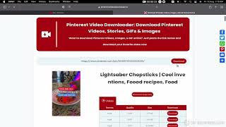 How to download Pinterest videos on Mac or iPad [upl. by Smalley]