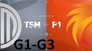 TSM vs P1 Game 13 Highlights  2017 NALCS SPRING SPLIT  WEEK 9 DAY 3  FULL HIGHLIGHTS [upl. by Acirtal]