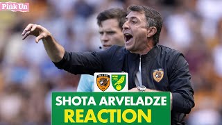 Shota Arveladze Reaction  Hull City 21 Norwich City  The Pink Un [upl. by Torrin]