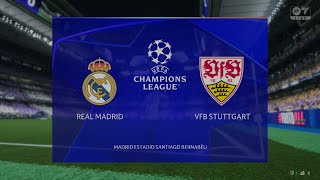 EA FC 25 UEFA CHAMPIONS LEAGUE MATCHDAY 1 REAL MADRID VS VFB STUTTGART [upl. by Mahala]