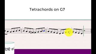 HTPB 10Tetrachord Patterns [upl. by Shreve933]